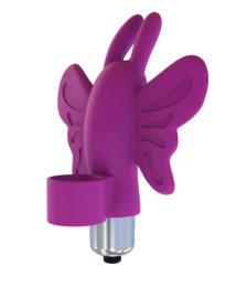 Doigt chinois vibrant papillon violet - VB051